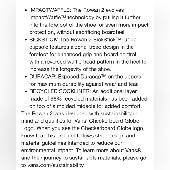 Vans Rowan 2 Pro *NWT* - Picture 8 of 9